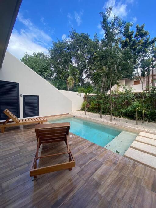 ¡New Villa 4Br With Priv Jacuzzi! トゥルム エクステリア 写真