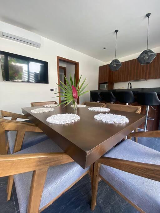 ¡New Villa 4Br With Priv Jacuzzi! トゥルム エクステリア 写真