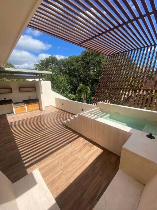 ¡New Villa 4Br With Priv Jacuzzi! トゥルム エクステリア 写真